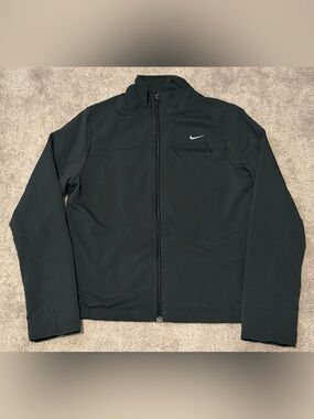 Nike Women’s Black Full Zip Athletic Dri Fit Jacket Size Medium